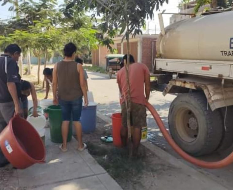 Piura: De seis piuranos solo uno recibe agua de manera constante