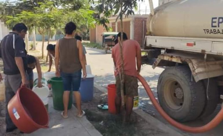 Piura: De seis piuranos solo uno recibe agua de manera constante