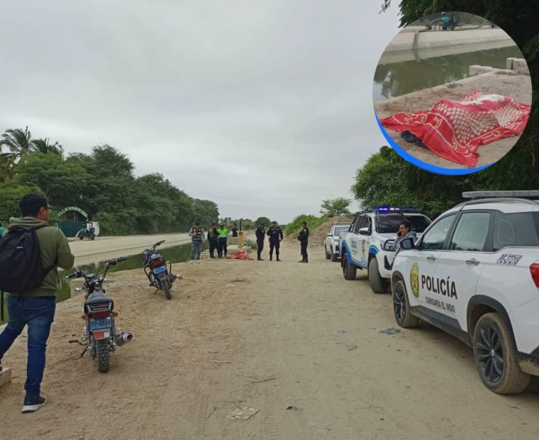 Piura: hallan cadáver de estudiante reportado como desaparecido en canal Arbulú
