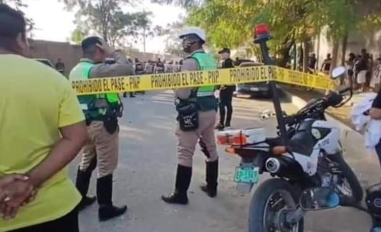 Piura: En fiesta de Virgen del Carmen asesinan de tres balazos a joven devoto