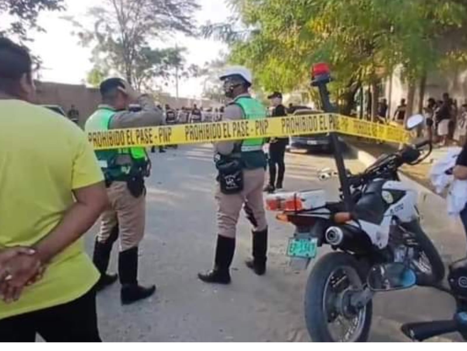 Piura: En fiesta de Virgen del Carmen asesinan de tres balazos a joven devoto