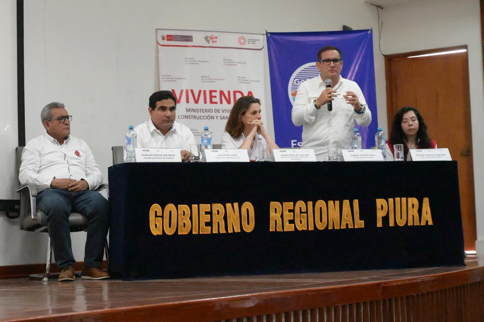 Piura: Alcalde Madrid evitó pronunciarse sobre regidor sentenciado