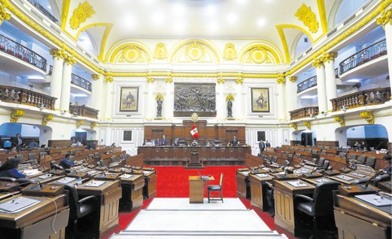 Congreso: Elegirán directivas e instalarán comisiones desde el lunes 19