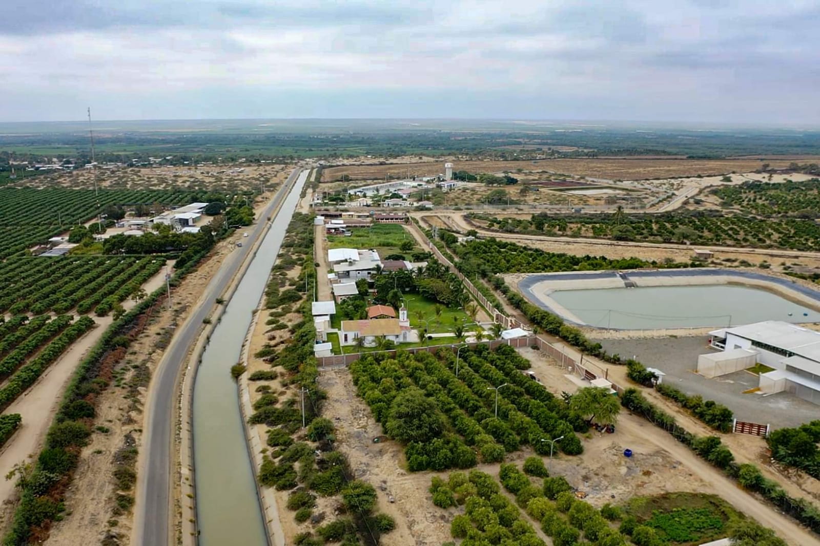 Piura: Canal Daniel Escobar abastece con normalidad planta de Curumuy