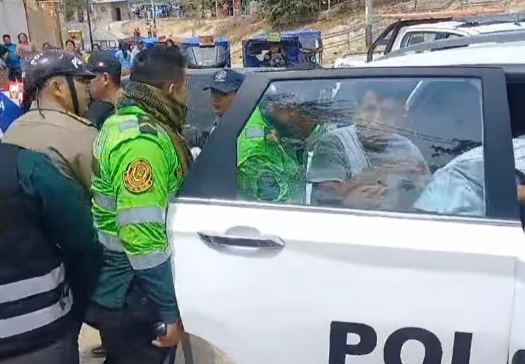 Piura: Policía interviene a menor que golpeó a un agente con un palo en la cabeza