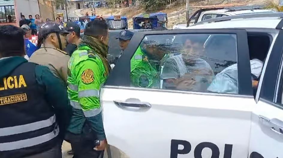 Piura: Policía interviene a menor que golpeó a un agente con un palo en la cabeza