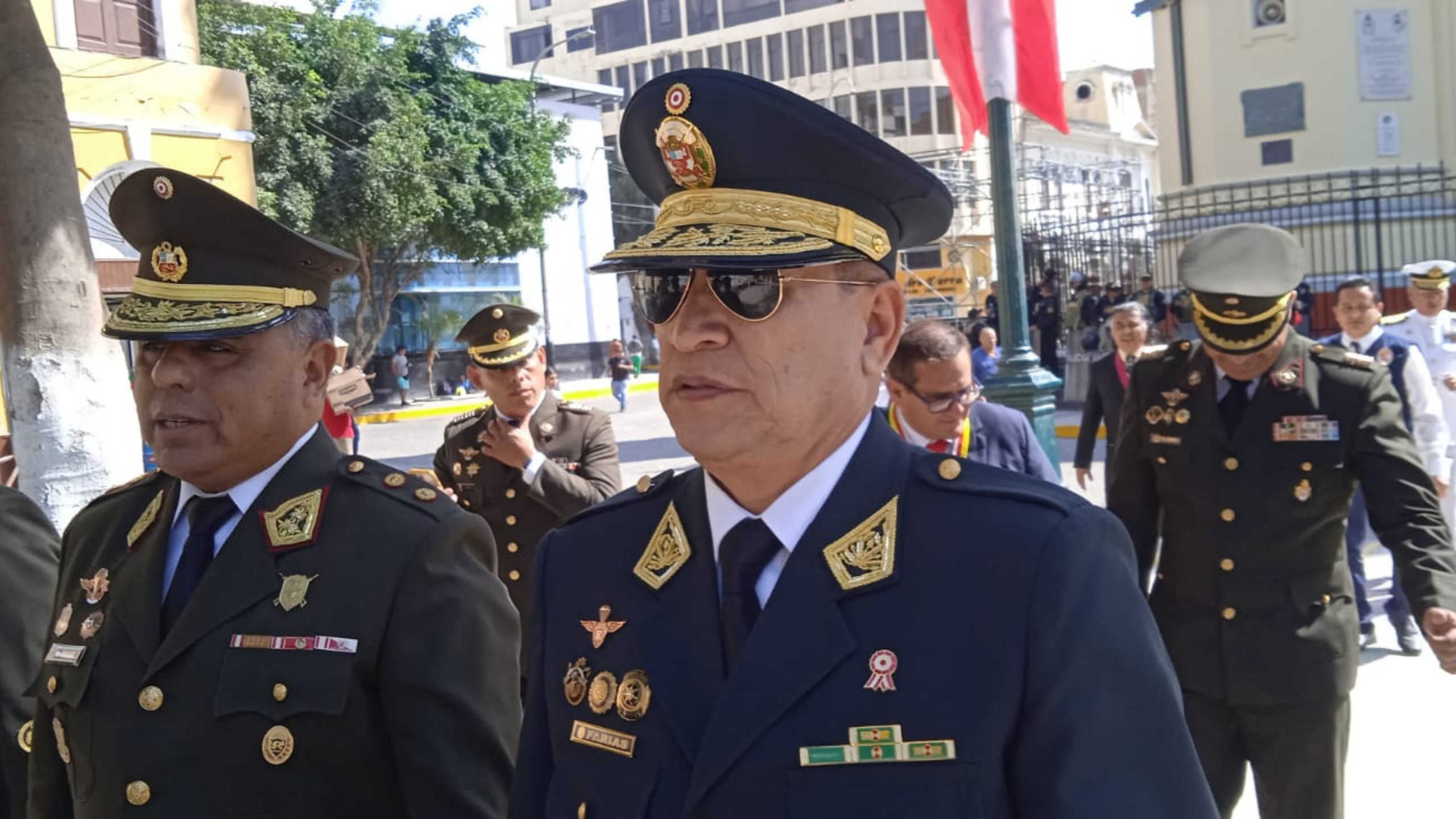 General Farías Zapata replica a la presidenta de la Junta de Fiscales superiores
