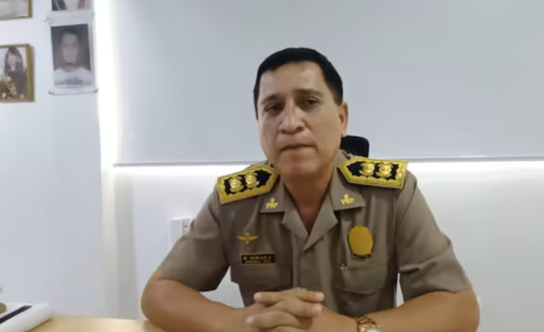 General PNP Farías rebata al INPE sobre extorsiones desde penal de Piura