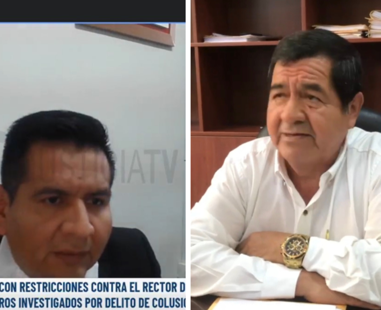 Suspenden hasta mañana audiencia de detención para rector de la UNP