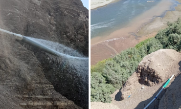 Paita: tras derrumbe, se restringe temporalmente el servicio de agua en Vichayal y Miramar