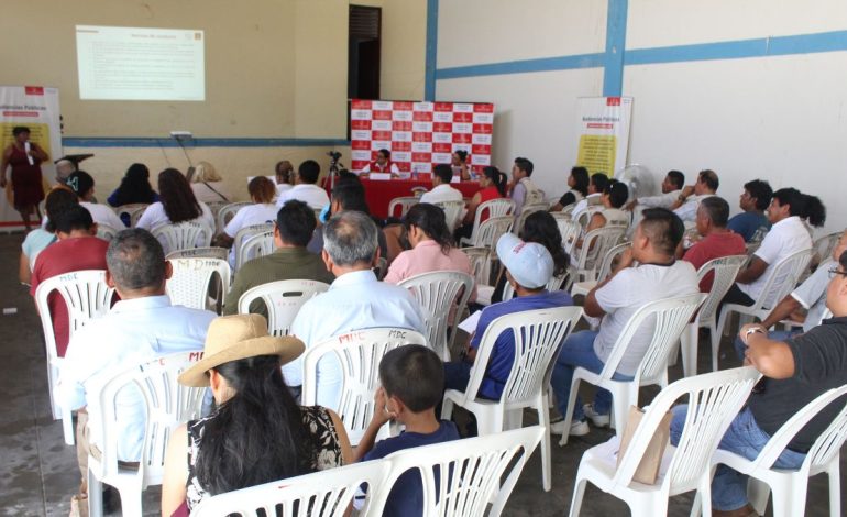 Piura: «La Contraloría te escucha» llega este miércoles a Sechura