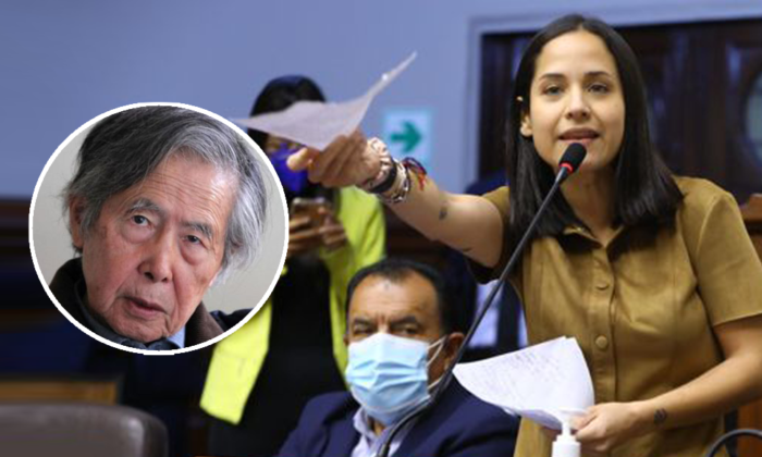 Congresista Sigrid Bazán pide la nulidad de pensión a expresidente Fujimori