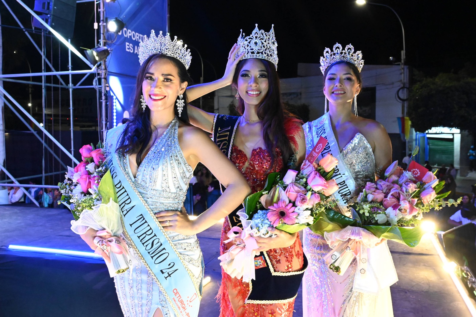 Joshua Reyes Rivas es coronada Miss Piura 2024 en una noche de glamour