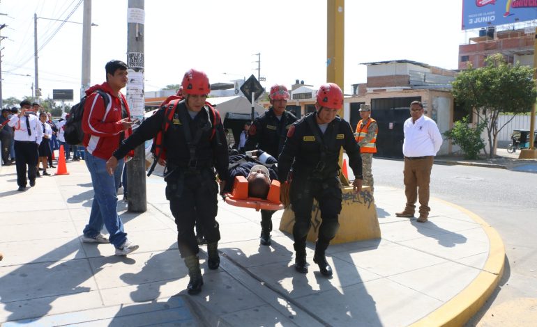 Piura: Este jueves 15 de agosto se realizará el segundo simulacro multipeligros