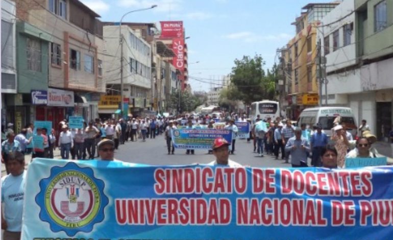 Piura: “Los docentes honestos de la Universidad Nacional de Piura exigimos una investigación exhaustiva”