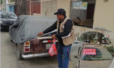 Piura: Fiscalización retira vehículos abandonados que impedían trabajos en av. Las Casuarinas