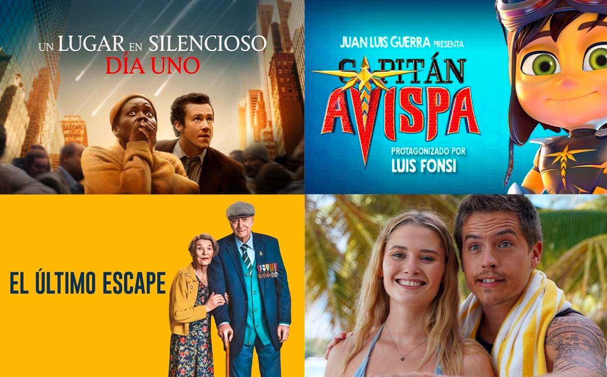 Un lugar en silencio: Día 1”, “Capitán avispa” y otras películas llegan a Claro video en agosto