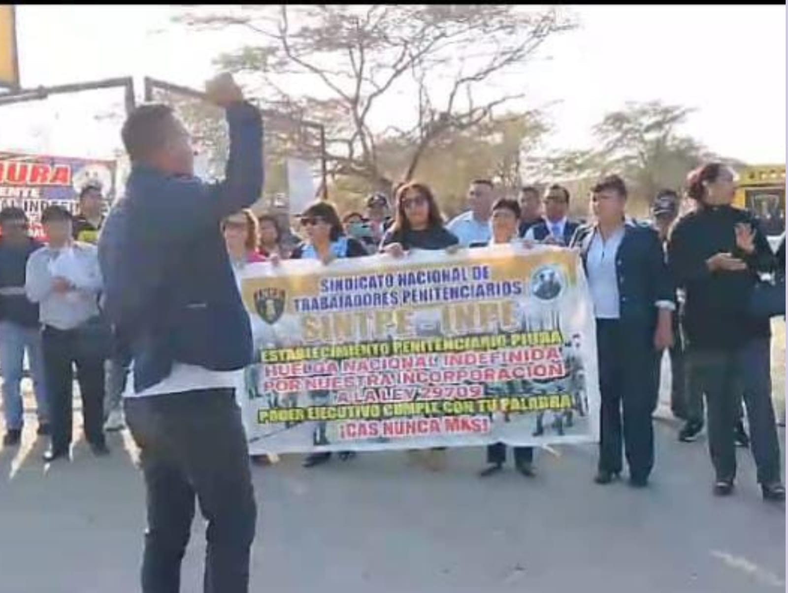 Piura: Huelguistas del INPE impiden ingreso de personal de seguridad y tratamiento a penal