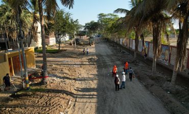 Piura: Reconstrucción de avenida Richard Cushing evitará inundaciones por lluvias en la zona