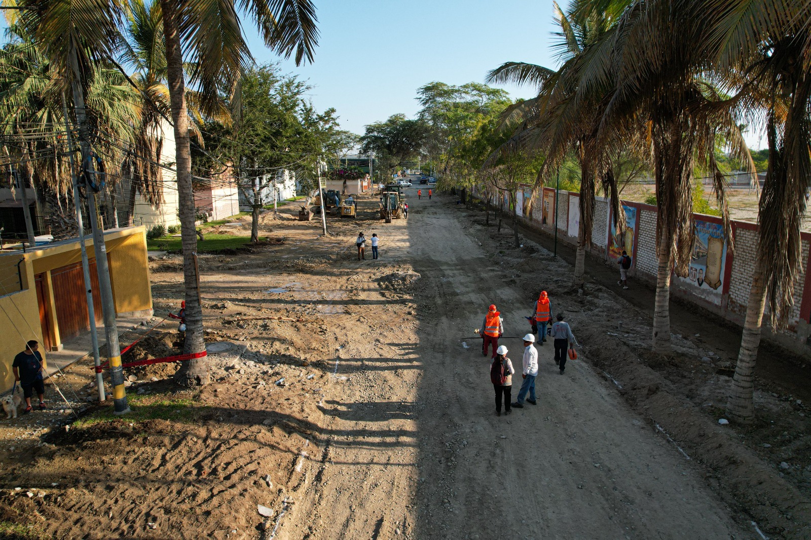 Piura: Reconstrucción de avenida Richard Cushing evitará inundaciones por lluvias en la zona