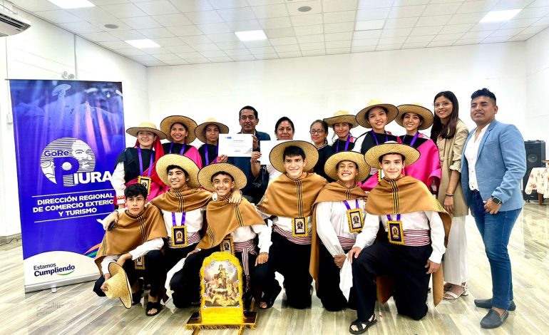 Piura: Premian en el Día del Folklore a colegio Samuel Ordóñez con tour turístico