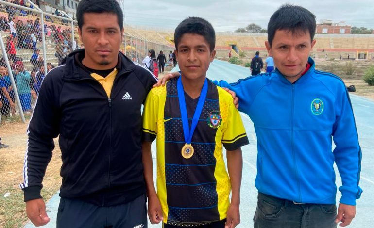 Joven atleta de Sondorillo se corona campeón en los Juegos Escolares de Atletismo 2024