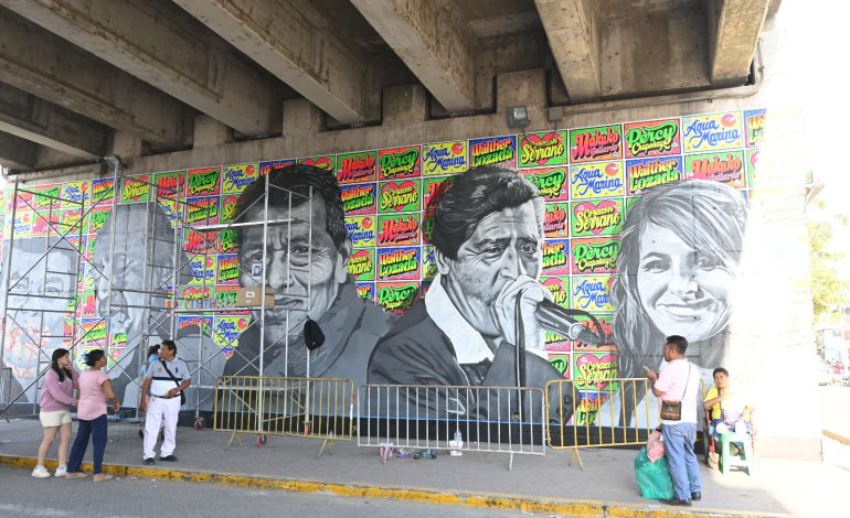 Piura: Cumbiamberos son inmortalizados en murales de avenida Sánchez Cerro