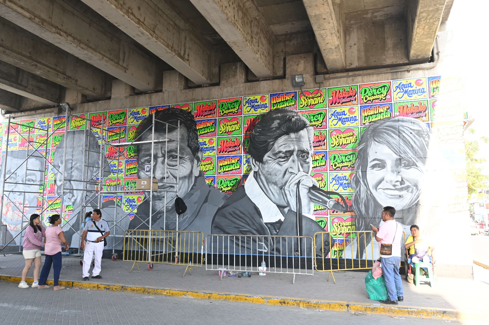 Cierran vías para inauguración de murales de la cumbia piurana