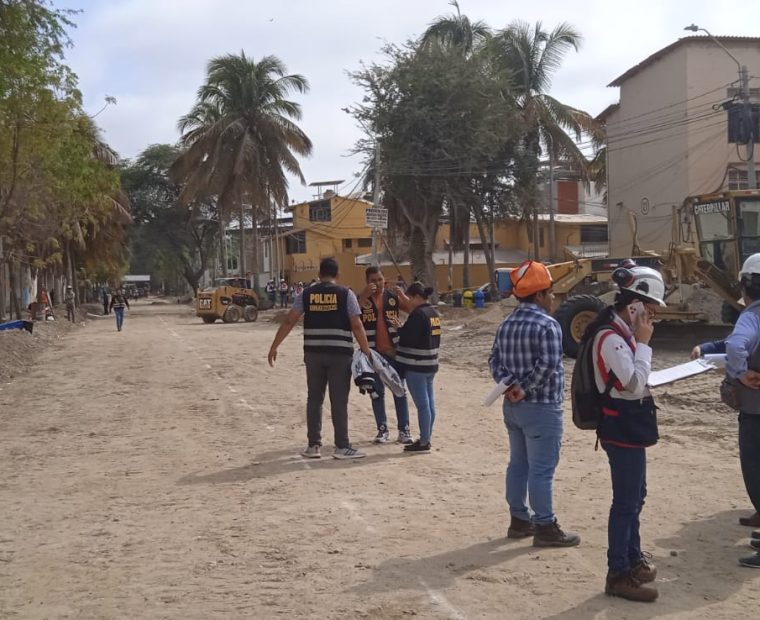 Piura: Sunafil realiza un operativo en las obras que se ejecutan en la ciudad