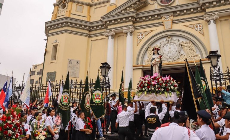 Piura: autorizan cierre temporal de vías de la Plaza de Armas por Santa Rosa de Lima