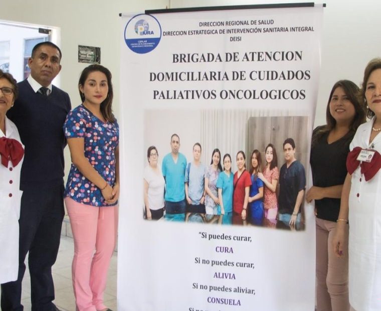 Brigadas de cuidados paliativos brindan atención médica y psicológica a pacientes con cáncer