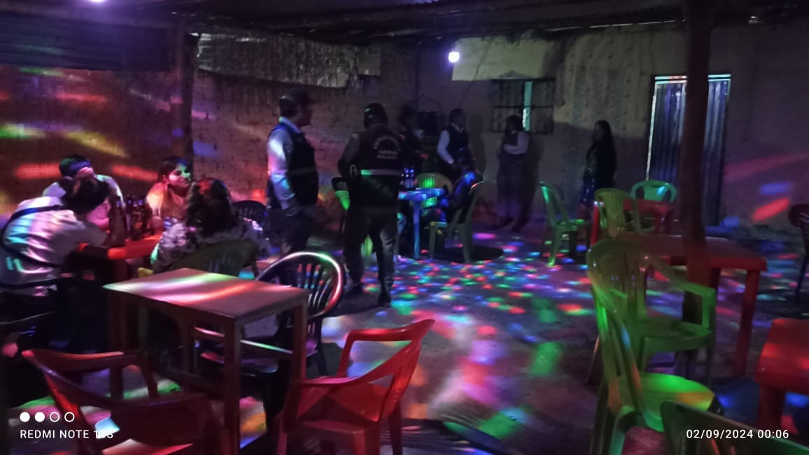 Piura: Intervienen cantinas de mala muerte ante la queja de los vecinos en Tambogrande