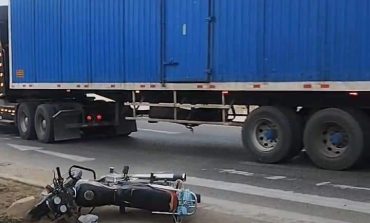 Piura: Motociclista pierde control de vehículo cerca del óvalo y muere de forma instantánea