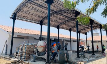 Piura: Construcción de colegio inicial en Tambogrande tiene un avance del 90%