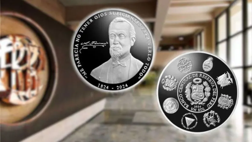 BCR lanza moneda de S/ 1 alusiva al bicentenario del nacimiento de Antonio Raimondi