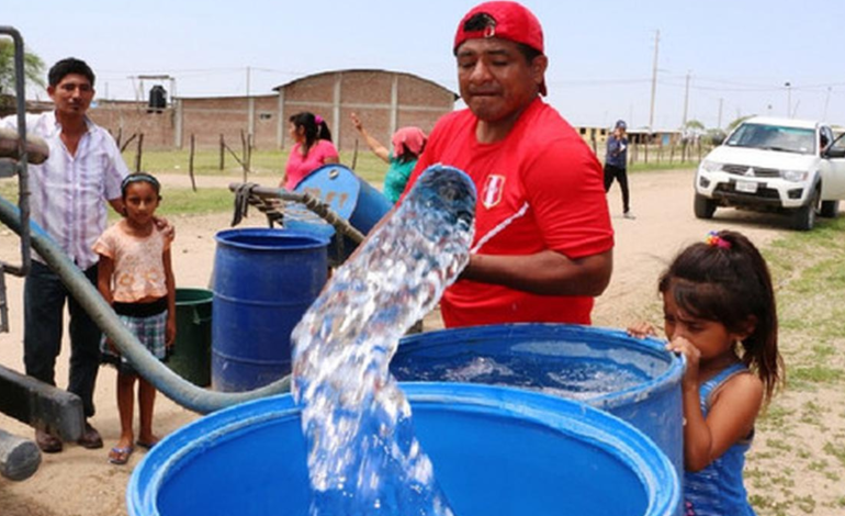 Acceso al agua en Piura: solo el 13.4% de la población cuenta con servicio continuo