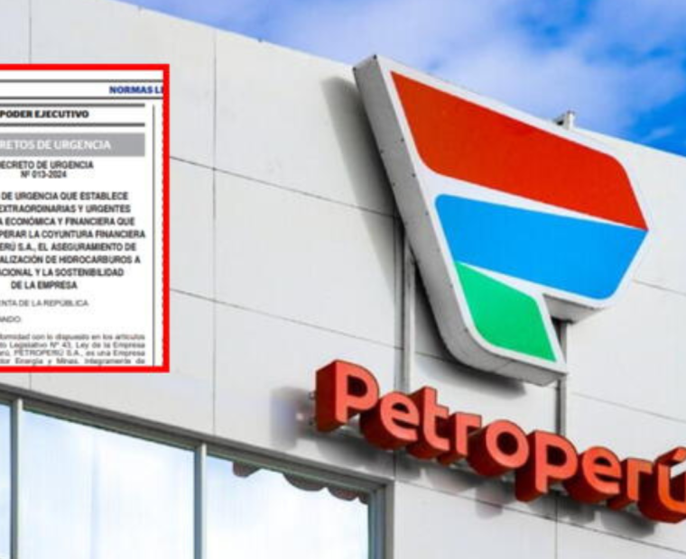 Gobierno emite nuevo decreto de urgencia: capitalizará deuda de Petroperú por US$750 millones