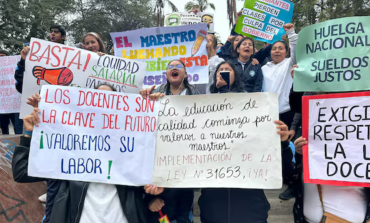 Más de mil estudiantes en riesgo de perder ciclo académico por huelga de docentes en Piura