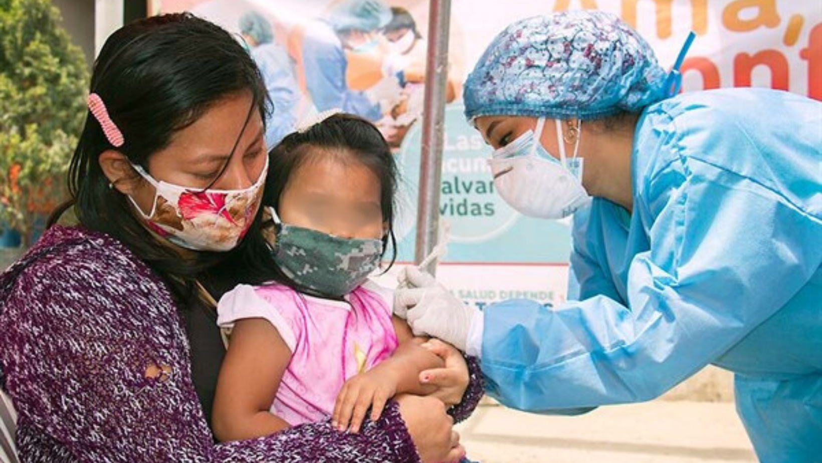Piura: lanzan Barrido Nacional de Vacunación contra polio y sarampión
