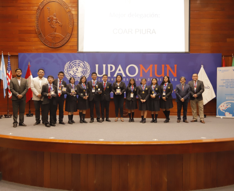 COAR Piura se lleva victoria en concurso interescolar de debates UPAO MUN 2024