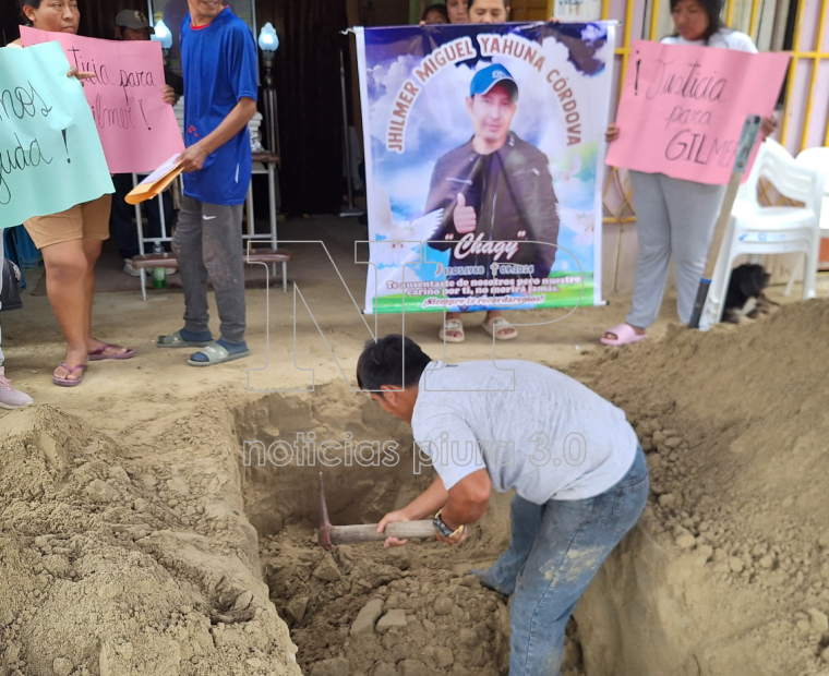 Piura: Familiares de hombre hallado muerto planean enterrarlo en su casa ante falta de apoyo