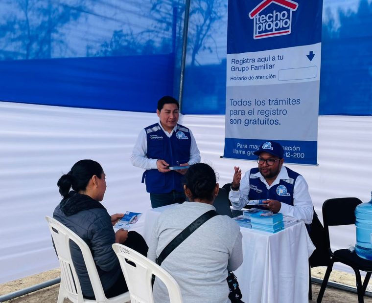 Piura: Más de 500 familias se han inscrito para poder acceder al bono familiar habitacional