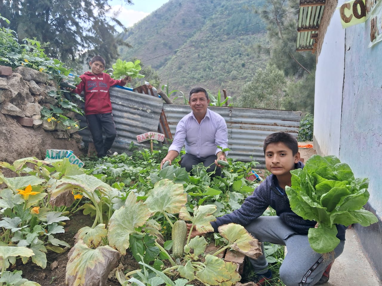 Piura: Escolares de Ayabaca, Huancabamba y Morropón instalan biohuertos