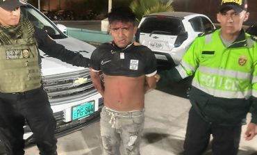 Piura: Delincuente es capturado por PNP tras asaltar a pareja de esposos en Catacaos