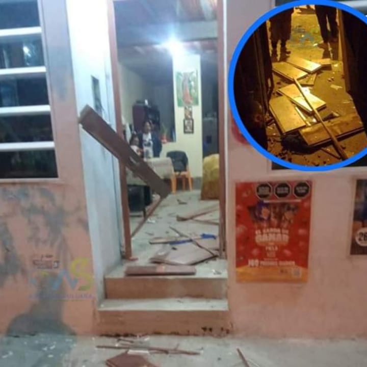 Piura: Detonan explosivo en vivienda de Sullana exigiendo S/10 mil soles
