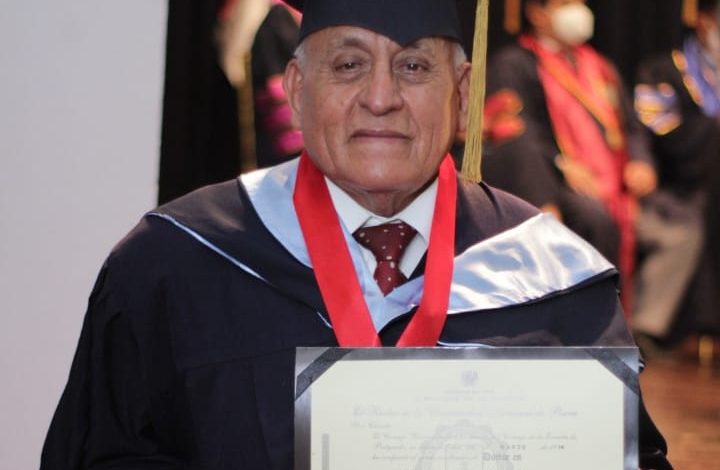 Piura: Enrique Cáceres Florián es el nuevo rector de la Universidad Nacional de Piura