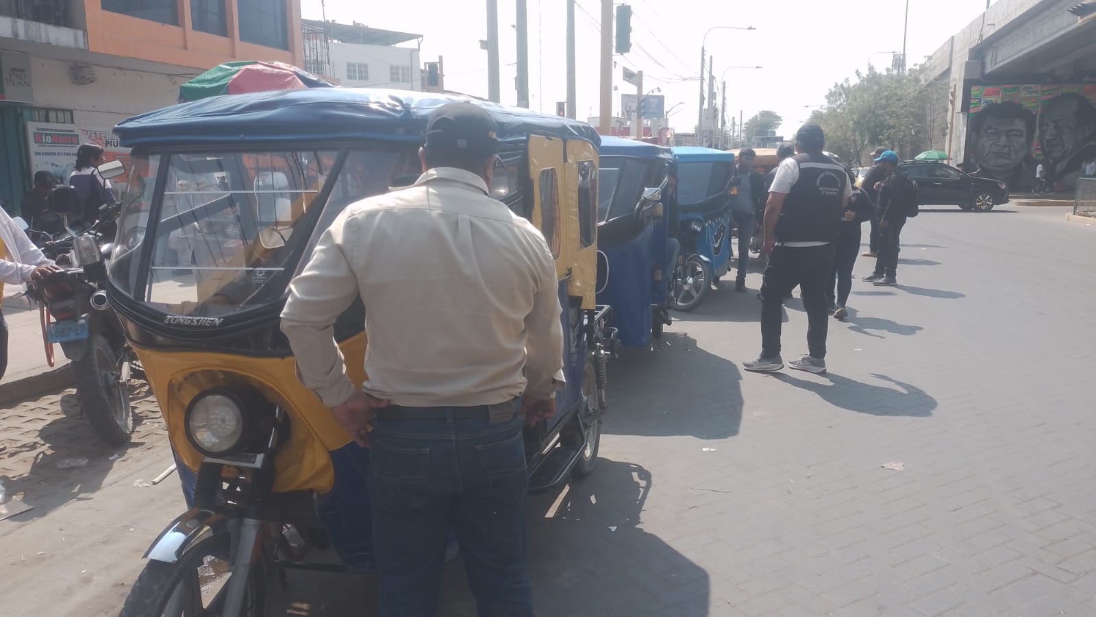 Operativos contra el transporte informal en Piura deja 24 mototaxis y cuatro autos sancionados