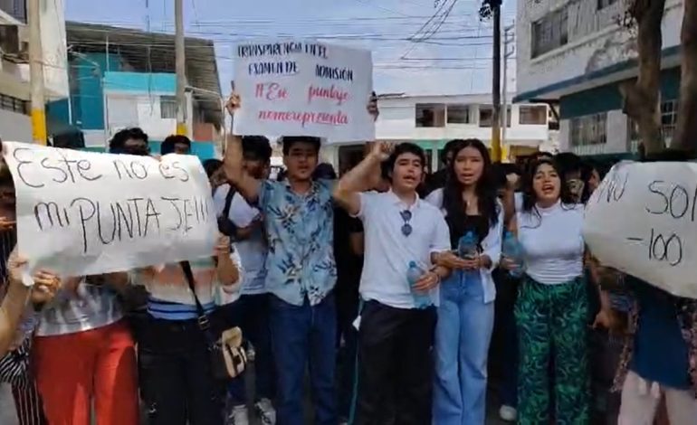 Piura: Ministerio Público investiga presuntas irregularidades en examen de la UNP