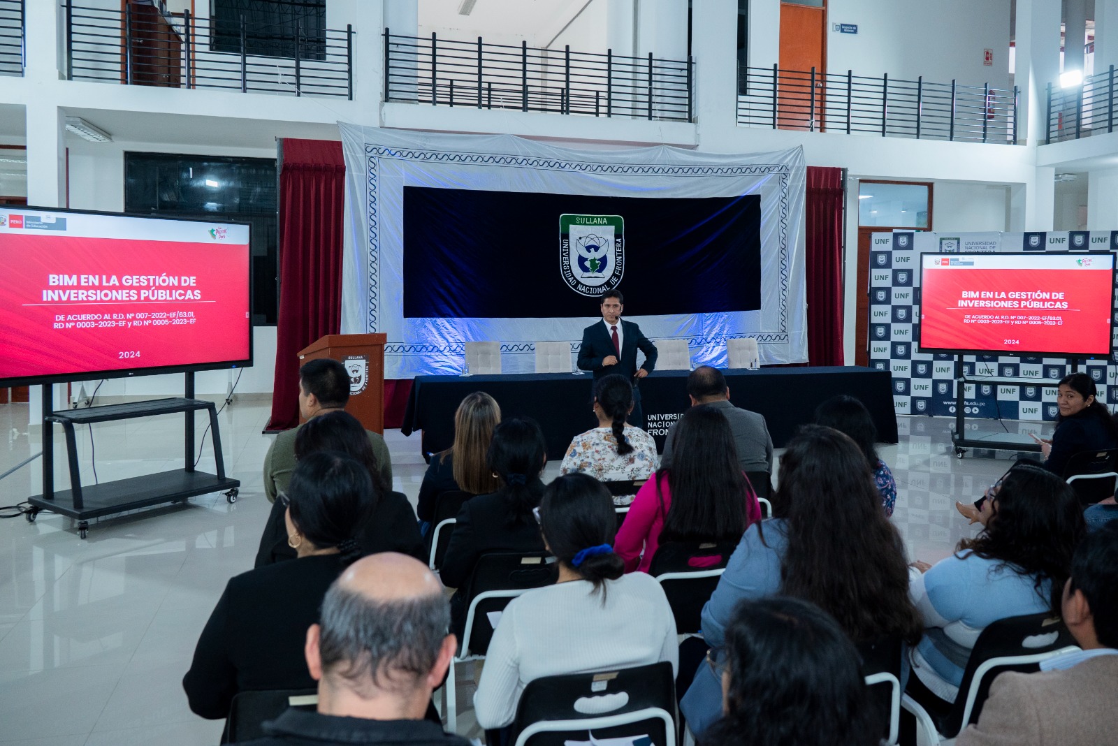 Minedu desarrolla taller de implementación BIM en la Universidad Nacional de Frontera