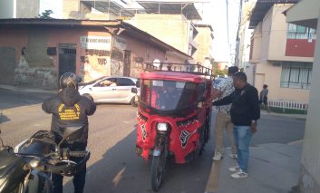 Piura: Intervienen mototaxis en calles y avenidas del centro de la ciudad